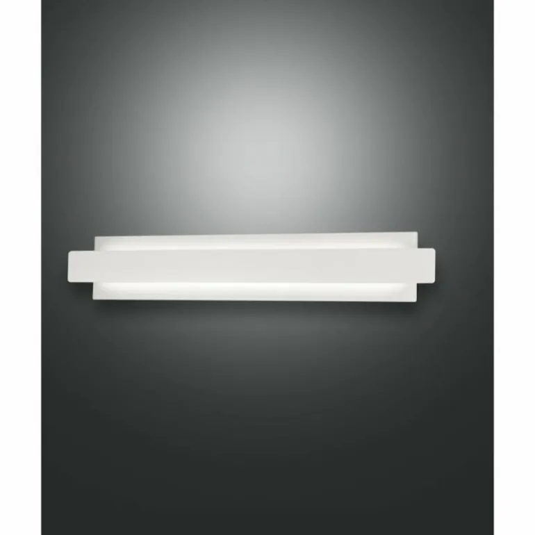 Applique murale Fabas Luce Regolo LED Blanc, 1 lumière