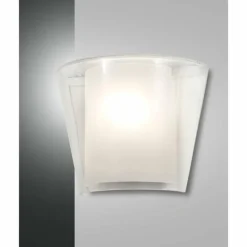 Applique murale Fabas Luce Viki Blanc, 1 lumière