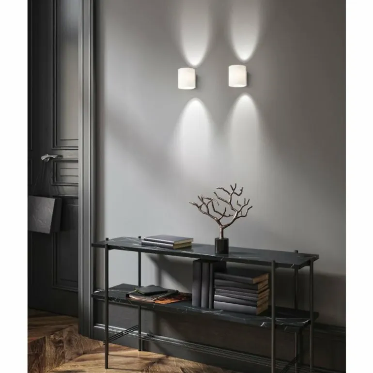 Applique murale Fischer & Honsel Betty Nickel mat, 1 lumière