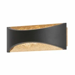 Applique murale Fischer & Honsel Rio LED Noir, 1 lumière