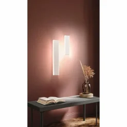 Applique murale Fischer & Honsel Muur LED Blanc, 1 lumière