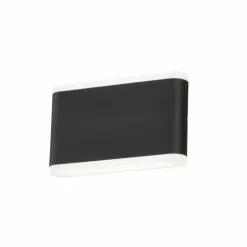 Applique murale Fischer & Honsel Scounce LED Noir, 2 lumières