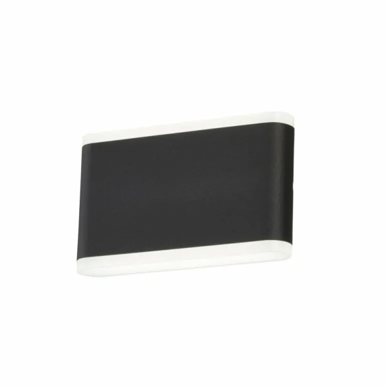 Applique murale Fischer & Honsel Scounce LED Noir, 2 lumières