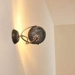Applique murale Foverup Chrome, Gris, 1 lumière