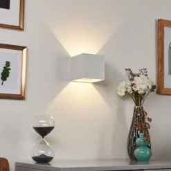 Applique murale Fulufo LED Blanc, 1 lumière