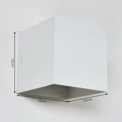 Applique murale Fulufo LED Blanc, 1 lumière