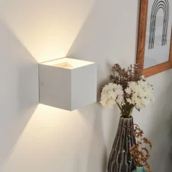 Applique murale Fulufo LED Blanc, 1 lumière