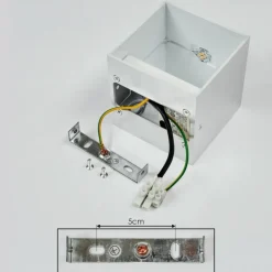 Applique murale Fulufo LED Blanc, 1 lumière