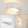 Applique murale Garbagna Blanc, 1 lumière