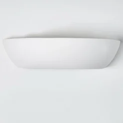 Applique murale Garbagna Blanc, 1 lumière