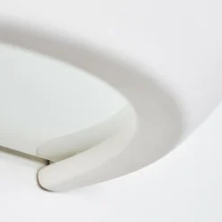 Applique murale Garbagna Blanc, 1 lumière