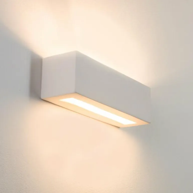 Applique murale Gemini Blanc, 1 lumière