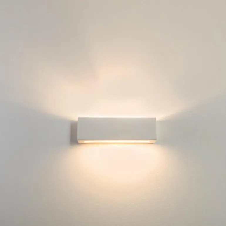 Applique murale Gemini Blanc, 1 lumière
