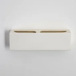 Applique murale Gemini Blanc, 1 lumière