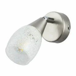 Applique murale Globo KRISTALL Nickel mat, 1 lumière