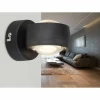 Applique murale Globo RANDI LED Noir, 2 lumières