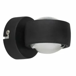 Applique murale Globo RANDI LED Noir, 2 lumières