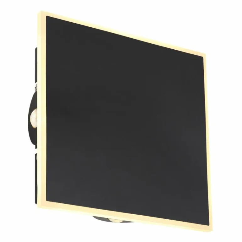 Applique murale Globo SAIDY LED Noir, 1 lumière