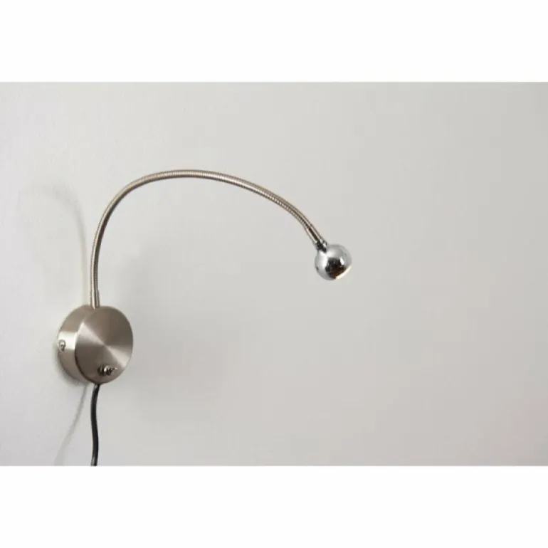 Applique murale Globo SERPENT LED Chrome, 1 lumière