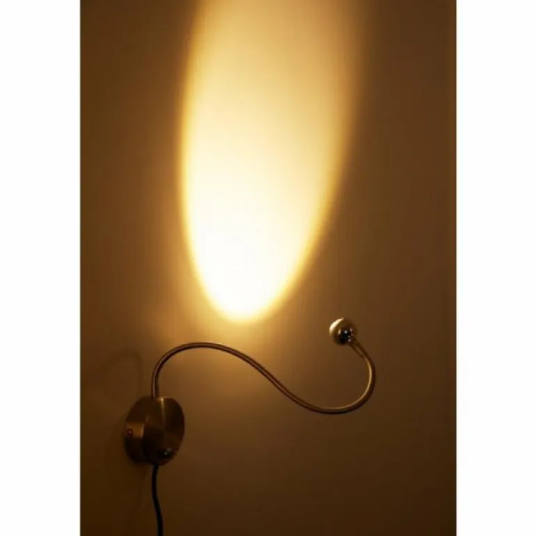 Applique murale Globo SERPENT LED Chrome, 1 lumière