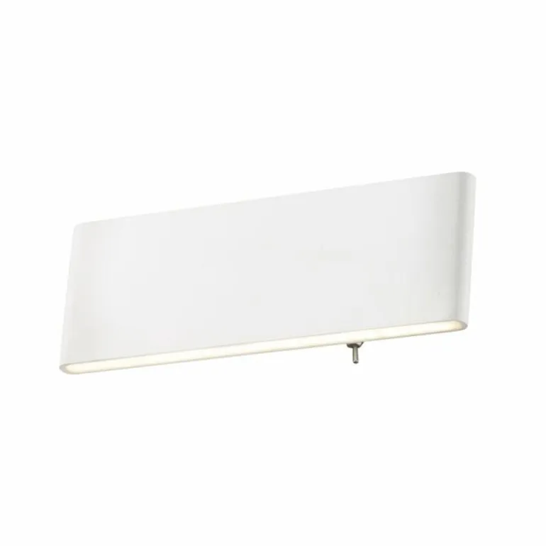 Applique murale Globo SIEGFRIED LED Blanc, 1 lumière