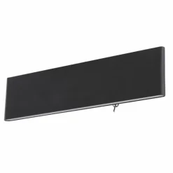Applique murale Globo SIEGFRIED LED Noir, 1 lumière