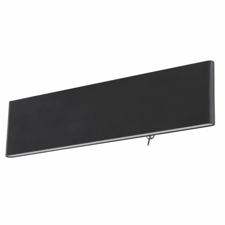 Applique murale Globo SIEGFRIED LED Noir, 1 lumière