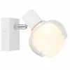 Applique murale Globo TOKKI Blanc, 1 lumière