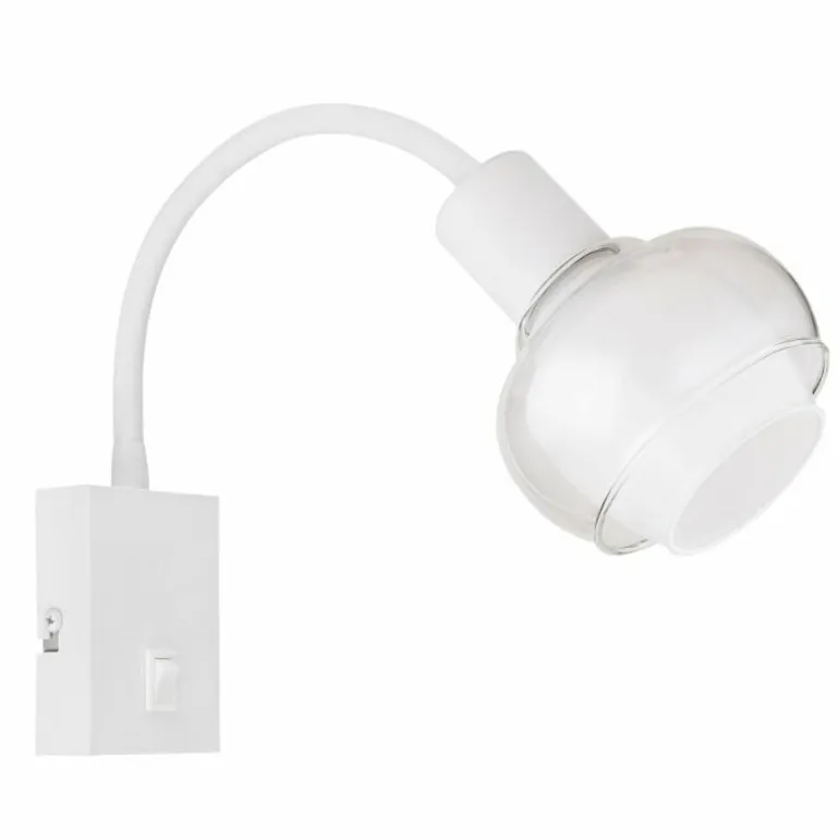 Applique murale Globo TOKKI Blanc, 1 lumière