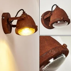 Applique murale Glostrup Rouille, 1 lumière