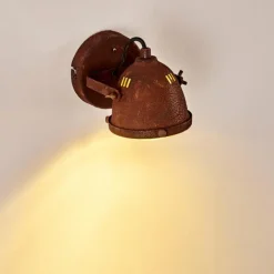 Applique murale Glostrup Rouille, 1 lumière