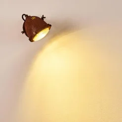 Applique murale Glostrup Rouille, 1 lumière