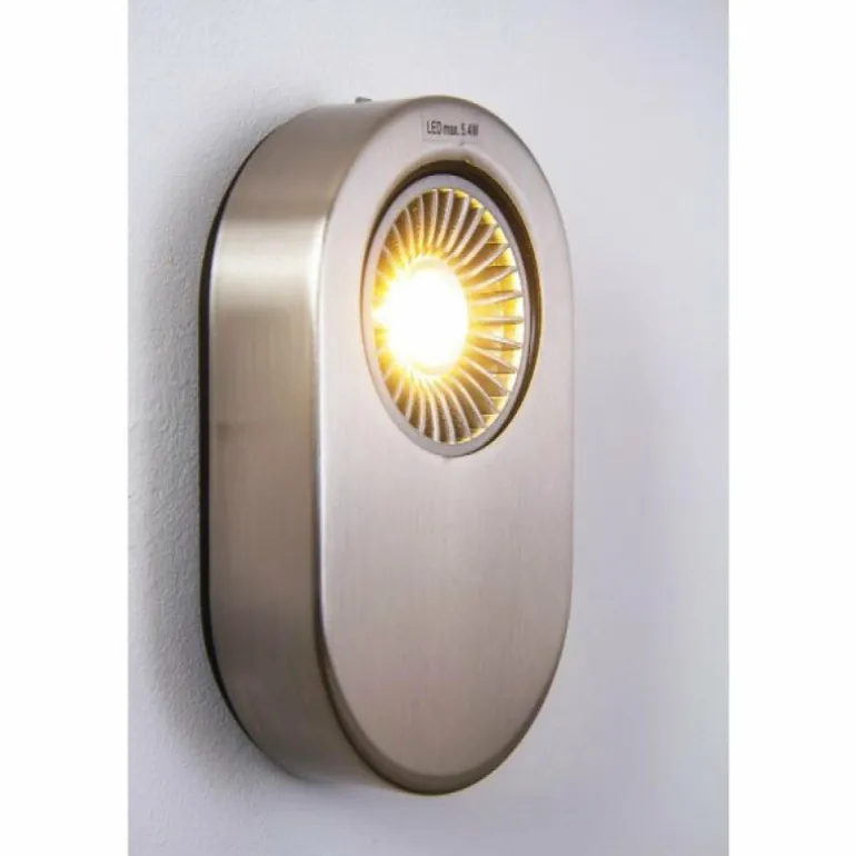 Applique murale Granada LED Nickel mat, 1 lumière