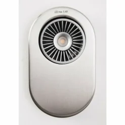 Applique murale Granada LED Nickel mat, 1 lumière