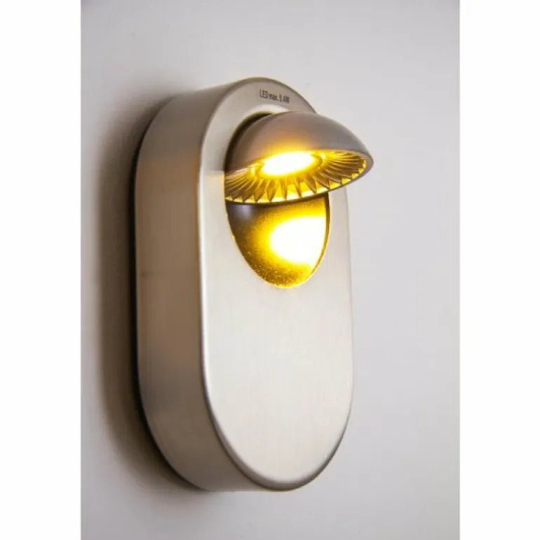 Applique murale Granada LED Nickel mat, 1 lumière