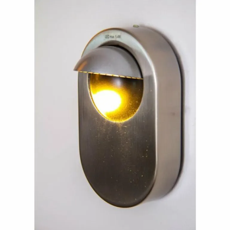 Applique murale Granada LED Nickel mat, 1 lumière