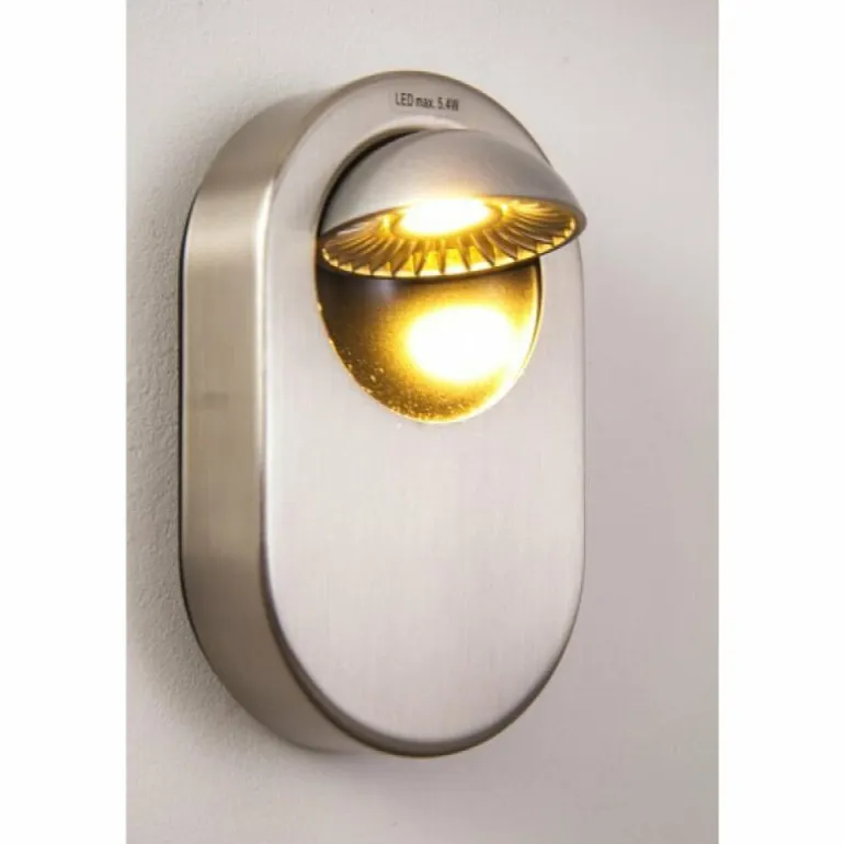 Applique murale Granada LED Nickel mat, 1 lumière