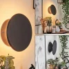 Applique murale Gusum LED Noir, 1 lumière