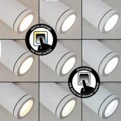 Applique murale Hakamken LED Blanc, 1 lumière