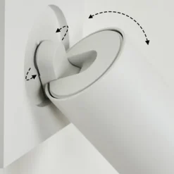 Applique murale Hakamken LED Blanc, 1 lumière