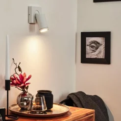 Applique murale Hakamken LED Blanc, 1 lumière