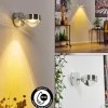 Applique murale Harare LED Chrome, 1 lumière