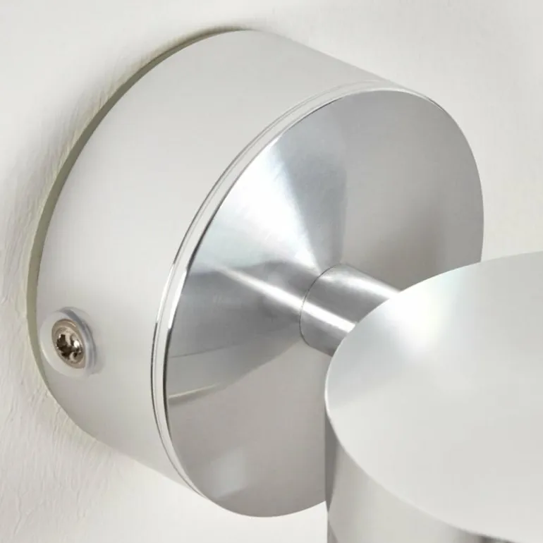 Applique murale Harare LED Chrome, 1 lumière