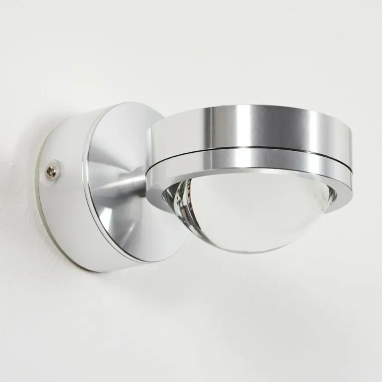 Applique murale Harare LED Chrome, 1 lumière