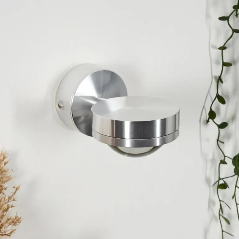 Applique murale Harare LED Chrome, 1 lumière