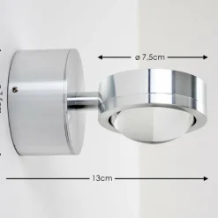 Applique murale Harare LED Aluminium, 1 lumière