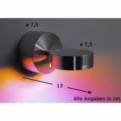 Applique murale Harare LED Aluminium, 1 lumière