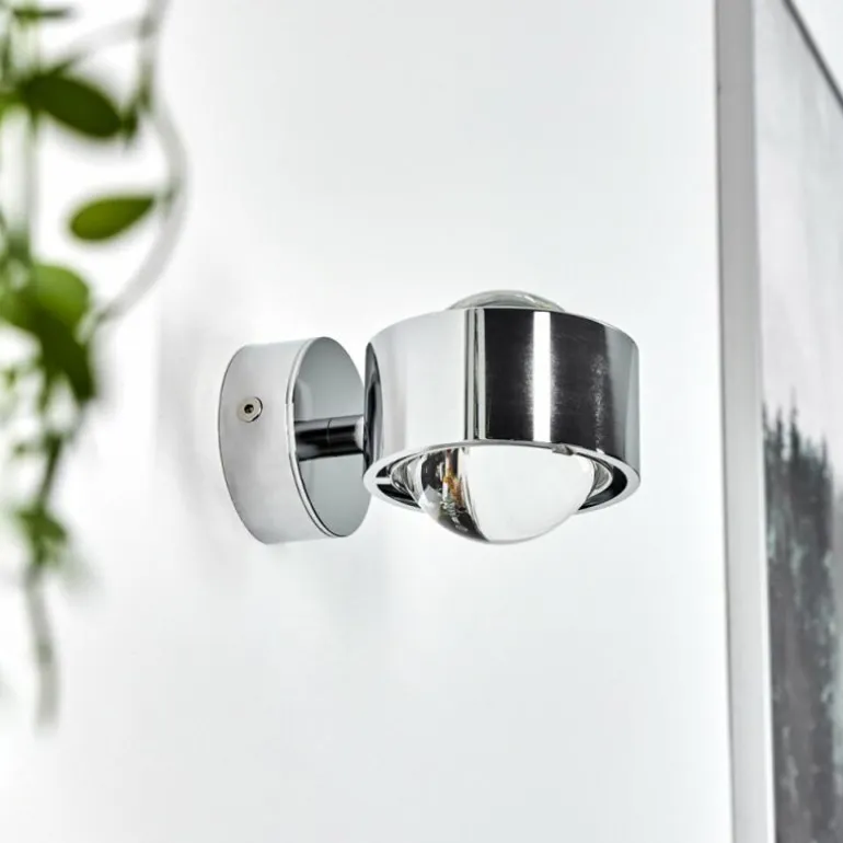 Applique murale Hofstein Sapri Chrome, 1 lumière