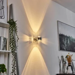 Applique murale Hofstein Sapri Chrome, 1 lumière