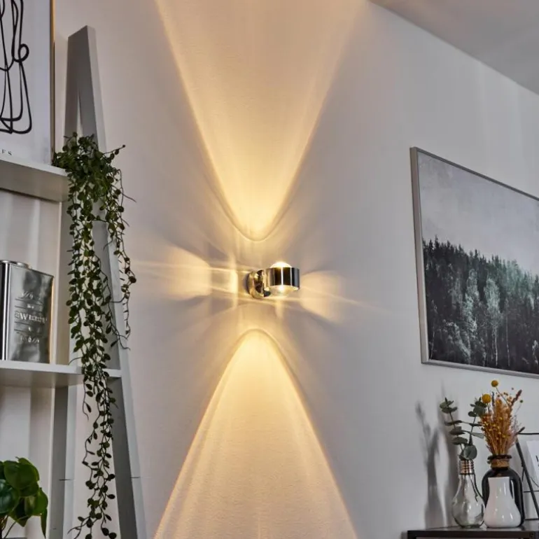 Applique murale Hofstein Sapri Chrome, 1 lumière
